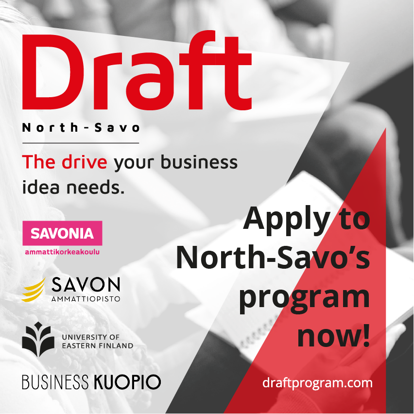 Apply to Draft program North-Savo now!