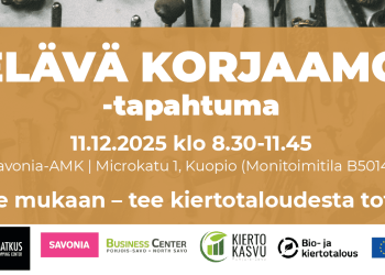 Elävä korjaamo tapahtuma 11.12.2025_Elävä korjaamo tapahtuma_banner